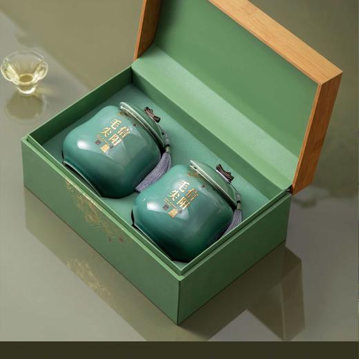 清风【青绿.大双瓷毛尖+茶勺】55元1套.整箱10套 商品图1