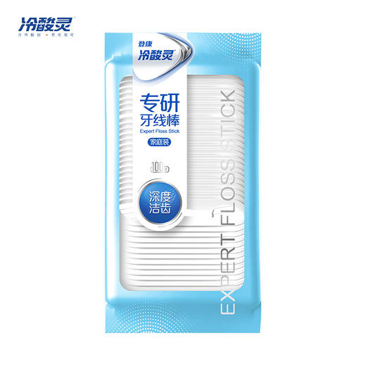 冷酸灵丨专研牙线棒100支（袋装） 商品图0