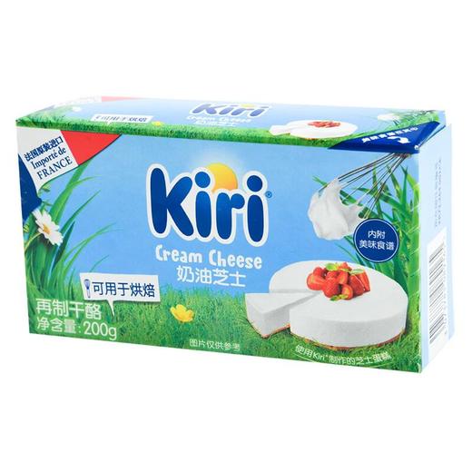 凯芮奶油芝士再制干酪200g 商品图1