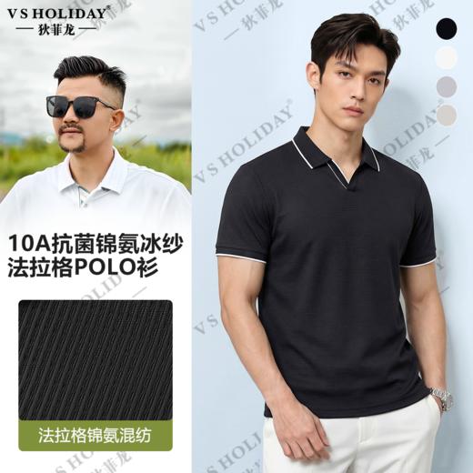 海鸥领短袖POLO衫夏男透气轻盈舒适百搭商务休闲/86099 商品图0