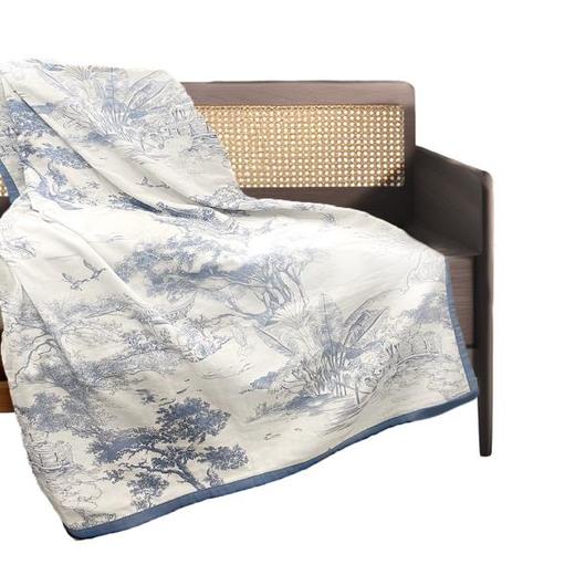 罗莱悦礼-中式茹伊纱布毯 商品图0