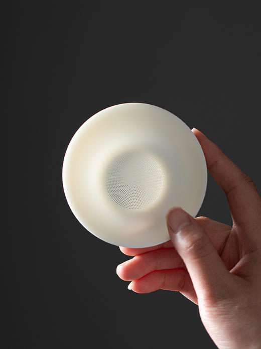 罗莱一品 留白主义-哑光羊脂玉瓷盖碗茶具套组 商品图8