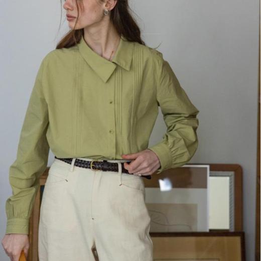 【低至79元，AVANN法式春款衬衫合集】松弛感衬衫法式小众设计，棉&缎面&雪纺长袖衬衫衬衣 商品图1