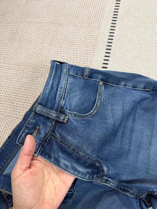 F031684春夏新款超高品质水洗做旧男士牛仔裤长裤 商品图10