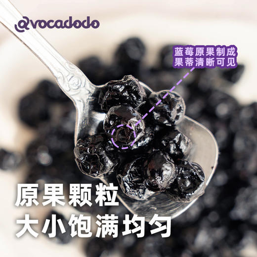 Avocadodo果汁蓝莓干大颗不加白糖果脯蜜饯健康儿童零食孕妇 商品图2