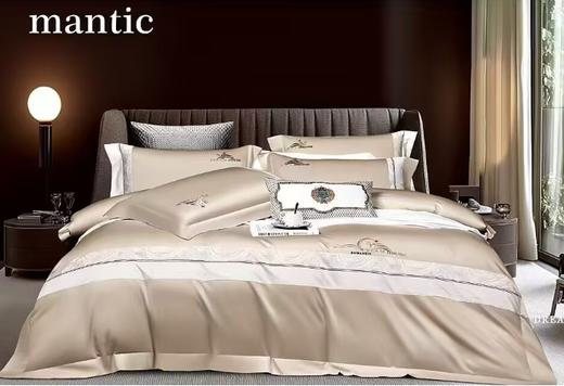 轻奢高级长绒棉布拉格四件套全棉床单被套床上用品G110700003 商品图0