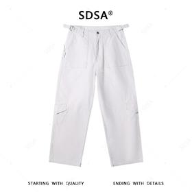 SDSA男装2026新款高贵轻奢韩版简约工装多口袋休闲裤百搭时尚裤子