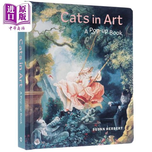 预售 【中商原版】Cats In Art: A Pop-Up Book 英文原版 艺术中的猫 立体书 商品图1