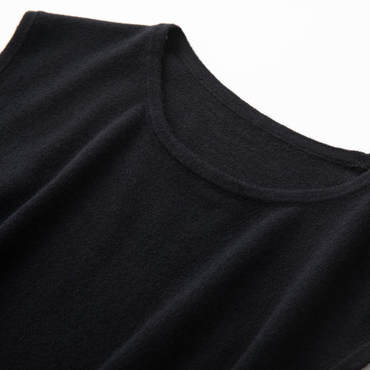 交叉收腰~绑带交叉设计高级感无袖背心上衣 商品图3