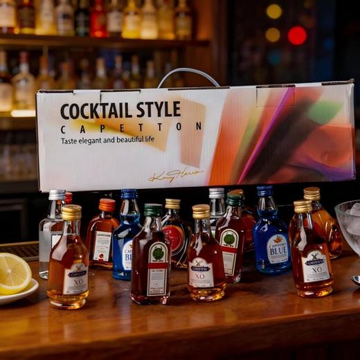 卡佩顿小洋酒系列 50ml/瓶 传统蒸馏工艺 多口味随心调配 礼盒装 商品图11