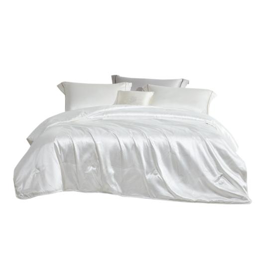 罗莱 XS  辽安青丝·丝悦大提花抗菌蚕丝四季被 商品图1