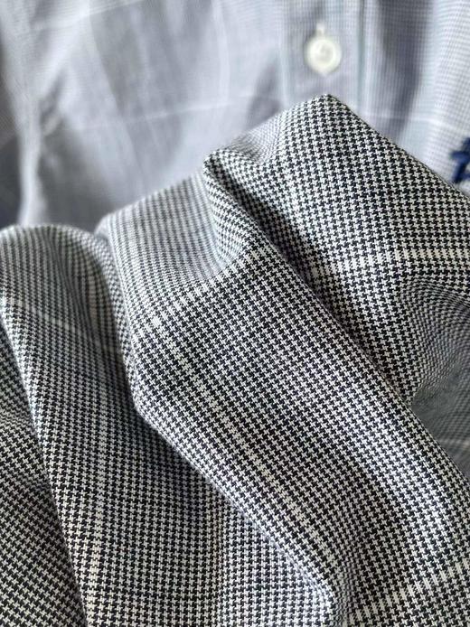 F031653男士长袖衬衫上衣春秋季新款舒适休闲格子衬衣外套 商品图11