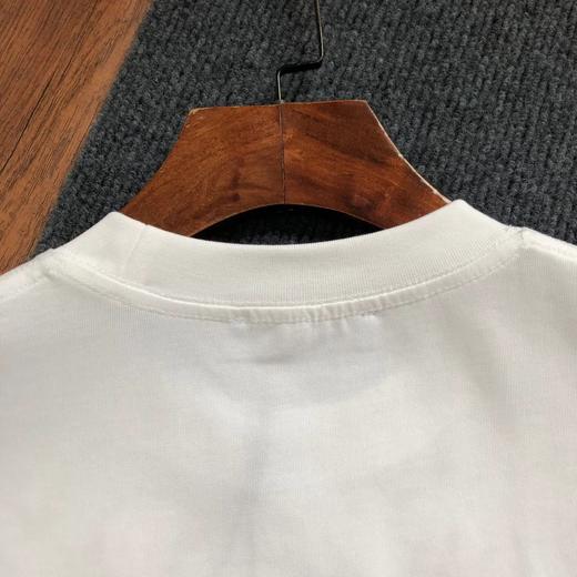 F0316112春夏新款铁标印花logo贴布刺绣圆领短袖T恤 商品图7