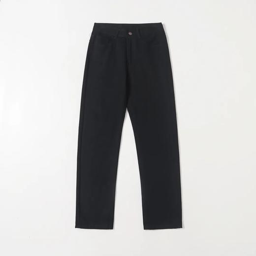 F031645秋季弹力透气修身小直筒水洗复古纯色男士休闲长裤 商品图5