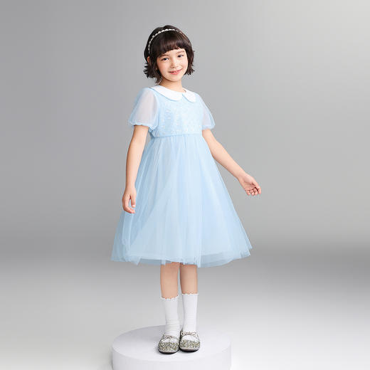 【实体店同款】女童礼裙夏季新款安奈儿童装AG623065 商品图3