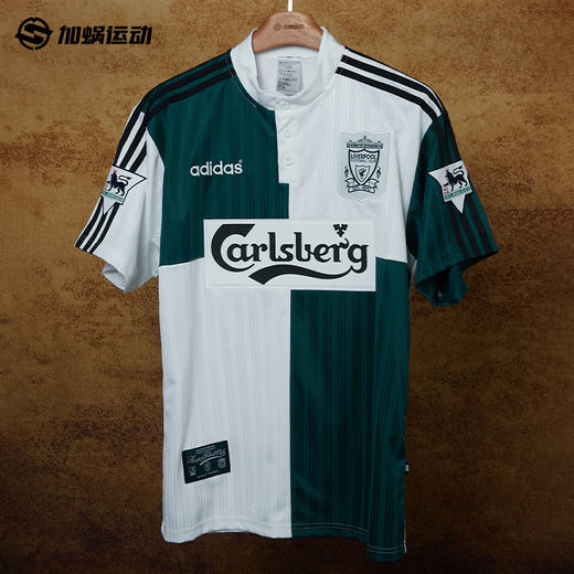 SFS阿迪达斯Adidas 1995/96赛季利物浦复刻客场球衣短袖足球服男 KA8093 商品图0