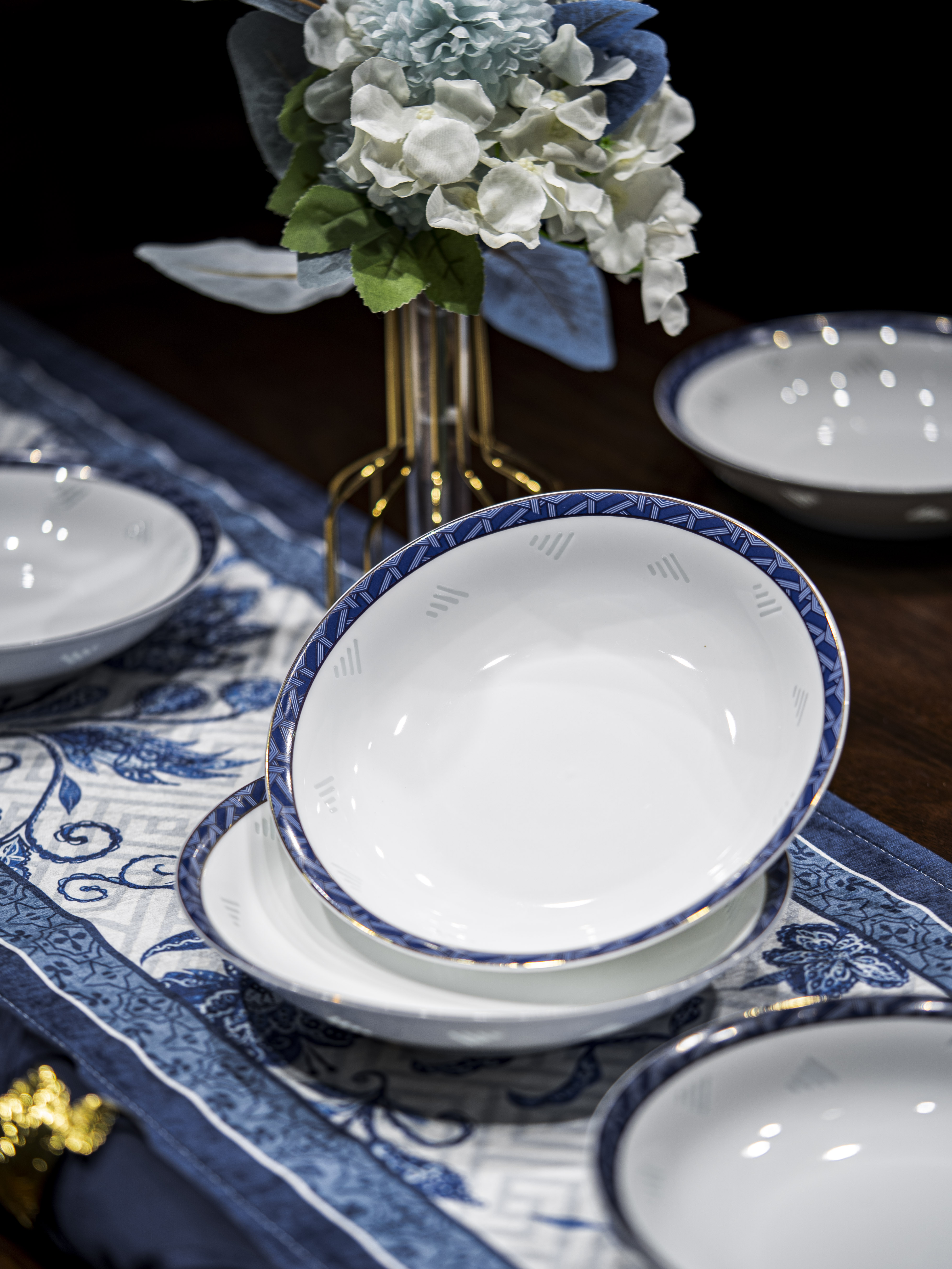 富玉  |  景德镇7英寸-8英寸涡盘/6.5英寸骨碟