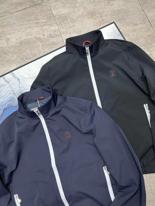 F031693新品男士老钱风立领刺绣休闲夹克外套 商品图2