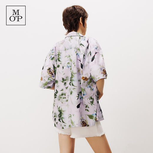 Marc O'Polo/MOP【沈腾同款】夏季新款艺术家联名短袖衬衫男女款 商品图2