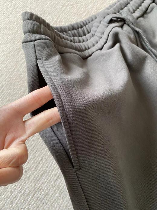 F031612春季新款柔软亲肤透气保暖休闲直筒毛圈卫裤长裤 商品图11