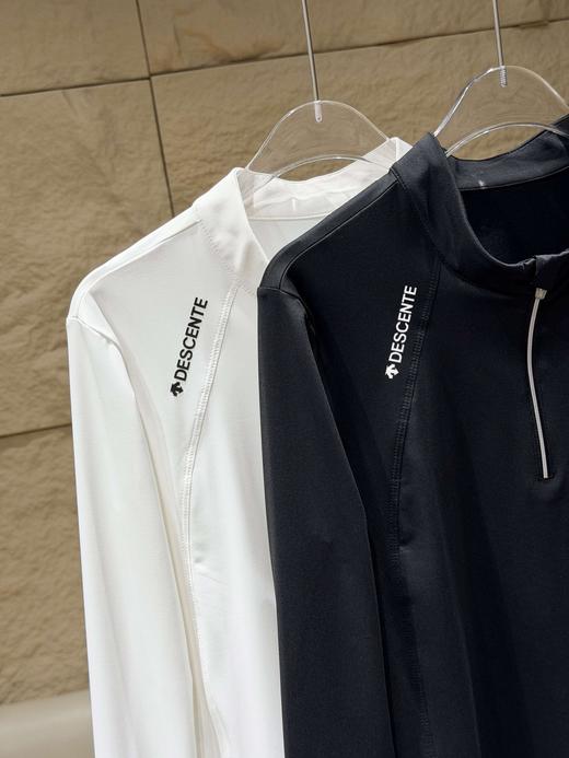 点此购买 DESCENTE迪桑特高尔夫女士长袖POLO衫 YH342374 商品图2