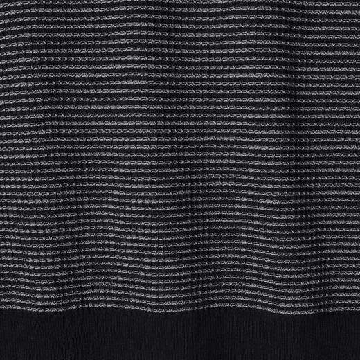 SDSA男装2026新款高贵轻奢时尚撞色提花条纹圆领短袖T恤百搭上衣 商品图2