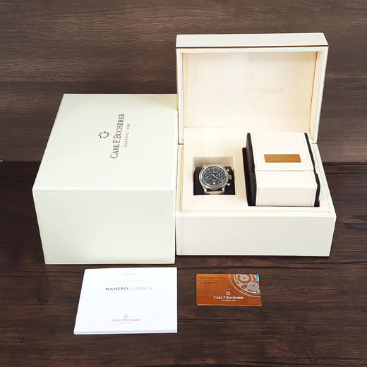 【98新（放置品）】Carl F. Bucherer 宝齐莱 00.10919.08.93.01自动机械机芯日期显示、计时43MM（男款）马利龙系列精钢130326NJS17 商品图1