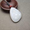 新疆和田玉且末料羊脂玉精美如意佛牌 312-14 商品缩略图3