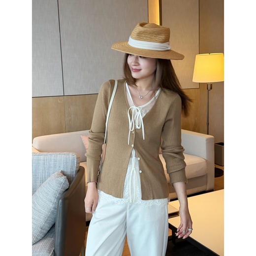 假两件拼接蕾丝上衣｜ri本进口纳米蕾丝・软糯亲肤|数量有限，手慢无！， 商品图9