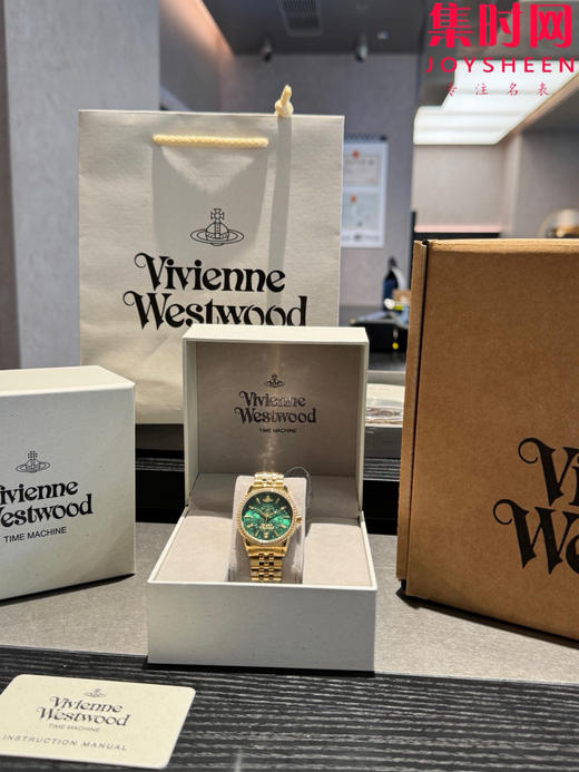 原单薇薇安西太后VV327 女士石英腕表 表径32mm 叛逆时光 优雅绽放 商品图6