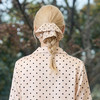 Solo seta22姆米真丝印花大肠发圈高级感慵懒风桑蚕丝波点印花 商品缩略图4