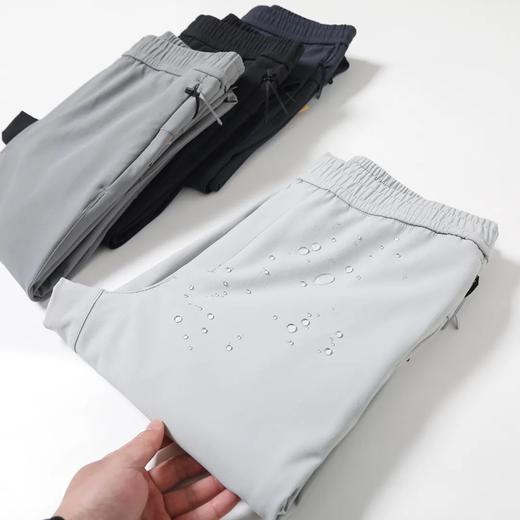 F031644立体裁剪春夏薄款户外机能裤男士裤脚拉链防泼水休闲长裤 商品图4