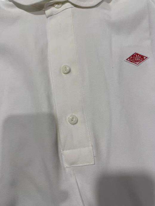 F031688简约日系甜美娃娃领纯色条纹套头短袖衬衣衬衫 商品图14