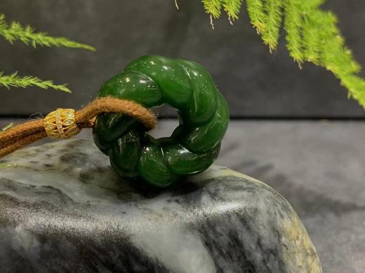 【御珠宫坊】碧玉莫比乌斯环吊坠 商品图3