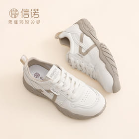 信诺妈妈鞋子软底德训鞋女厚底阿甘鞋舒适休闲运动鞋2026春季新款X6C163-60