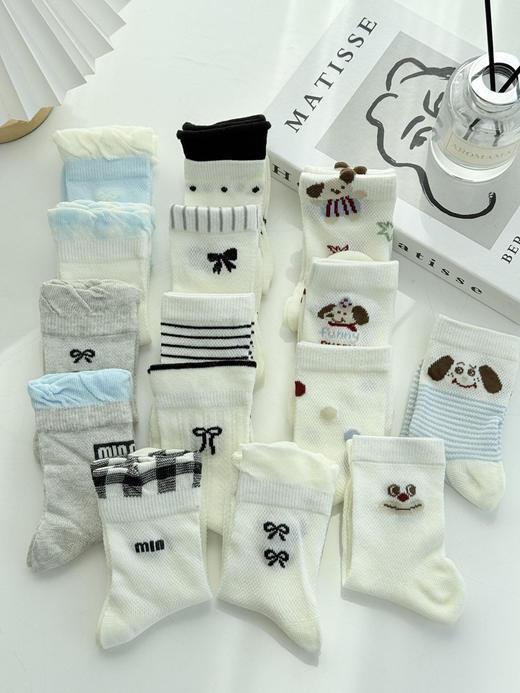 【柠檬舒品lemonsox春夏儿童网眼袜】5双网眼袜💰19.9❗夏天穿不沉闷，细密网眼设计，透气不闷汗 ！ 商品图7