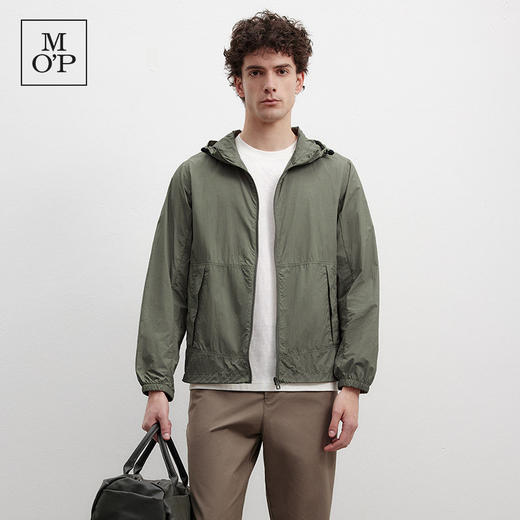 Marc O'Polo/MOP夏季新款休闲简约百搭连帽可收纳防晒服男士外套 商品图4