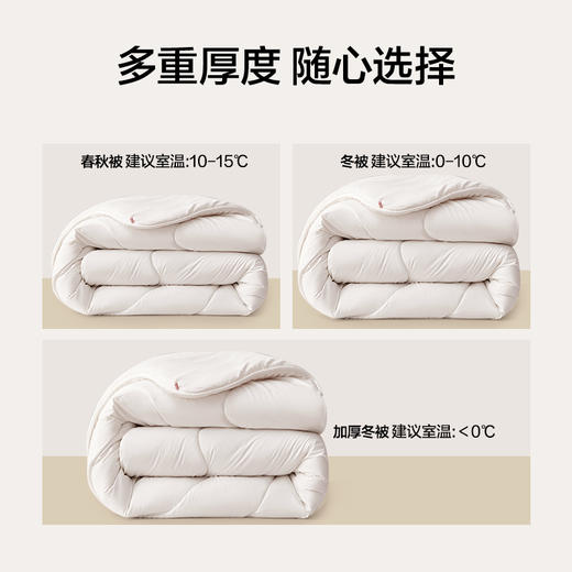 LOVO乐蜗 倍·暖 抗菌防螨澳毛加厚冬被-亲暖 商品图5