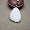 新疆和田玉且末料羊脂玉精美如意佛牌 312-14 商品缩略图4