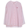 牧衣游原创 棉麻衬衫新款通勤粉色轻薄文艺休闲百搭衬衣开衫 小眠 商品缩略图4