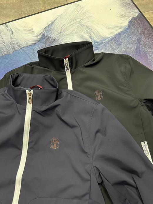 F031693新品男士老钱风立领刺绣休闲夹克外套 商品图5