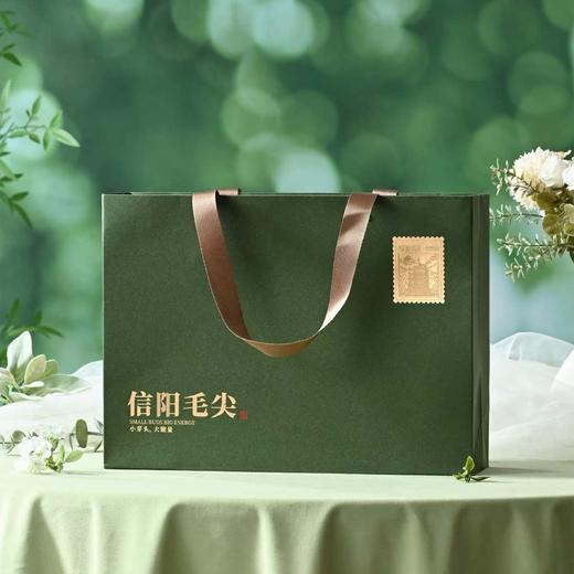 38元一套 / 一箱12套  春信001【信阳毛尖专版 两方罐 浅绿色】 商品图3