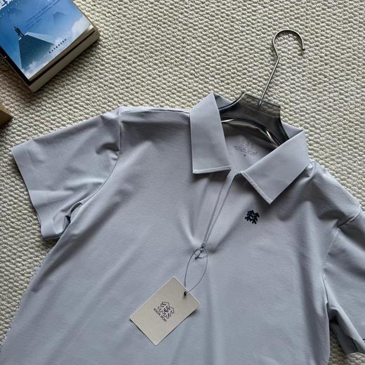 F031656科技速干吸湿弹力防晒短袖压胶Polo衫上衣女款 商品图8