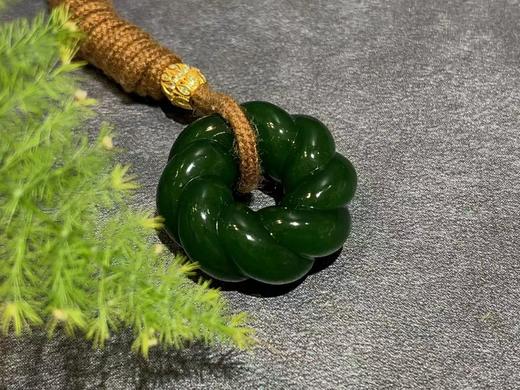 【御珠宫坊】碧玉莫比乌斯环吊坠 商品图2