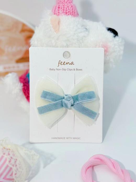【店庆提前购】哈瑞咪多样屋 feena 儿童蝴蝶发夹 活动价：38元 商品图0