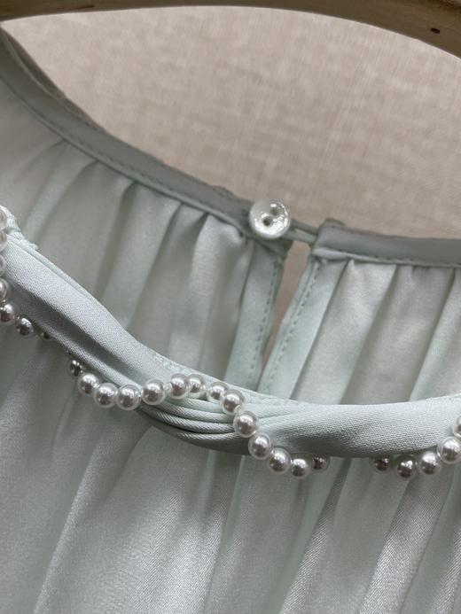 设计师珍珠领衬衣 商品图9