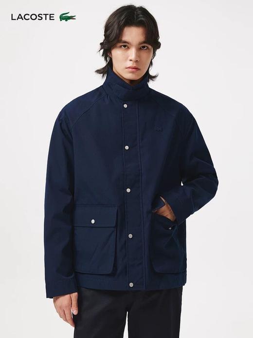 王一博同款LACOSTE法国鳄鱼男款夹克外套 商品图0