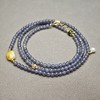 和田玉青海烟紫精美小米珠手串 312-23 商品缩略图2