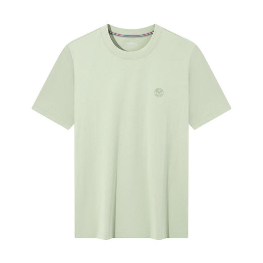 【全棉速干】柒牌男士2026夏上新短袖T恤纯棉速干圆领舒适上衣男 130T71990 商品图4