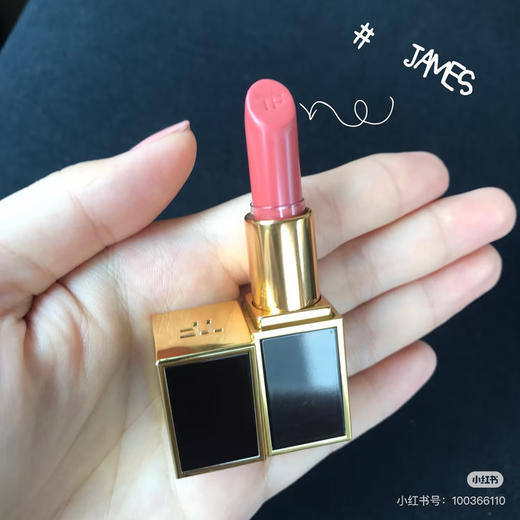 TF黑管口红19#欲绽之花 小样1g 商品图2